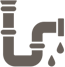 Sewer marine pipelines icon